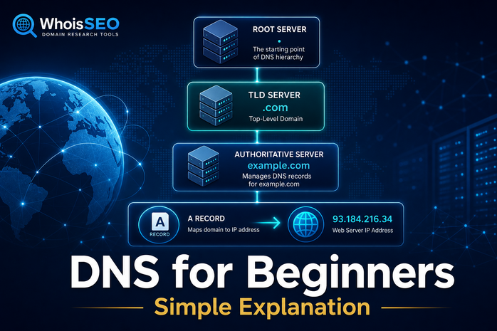 Simple explanation of DNS for beginners