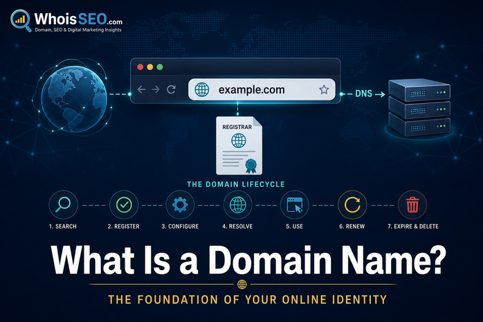 What is a domain name?